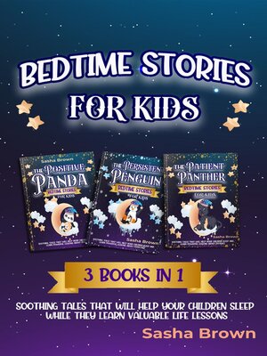 cover image of Bedtime stories for kids